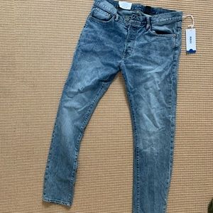 NEW H&M Men’s Slim Straight Blue Jeans